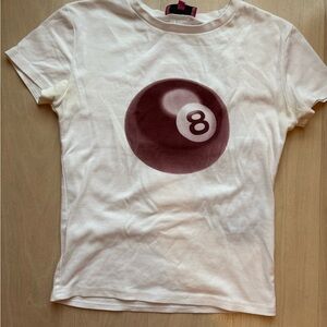 Edikted White Magic 8 T-Shirt